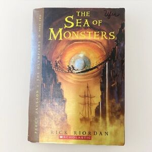 The Sea of Monsters, Book Two of the Percy Jackson Series - By Rick Riordan